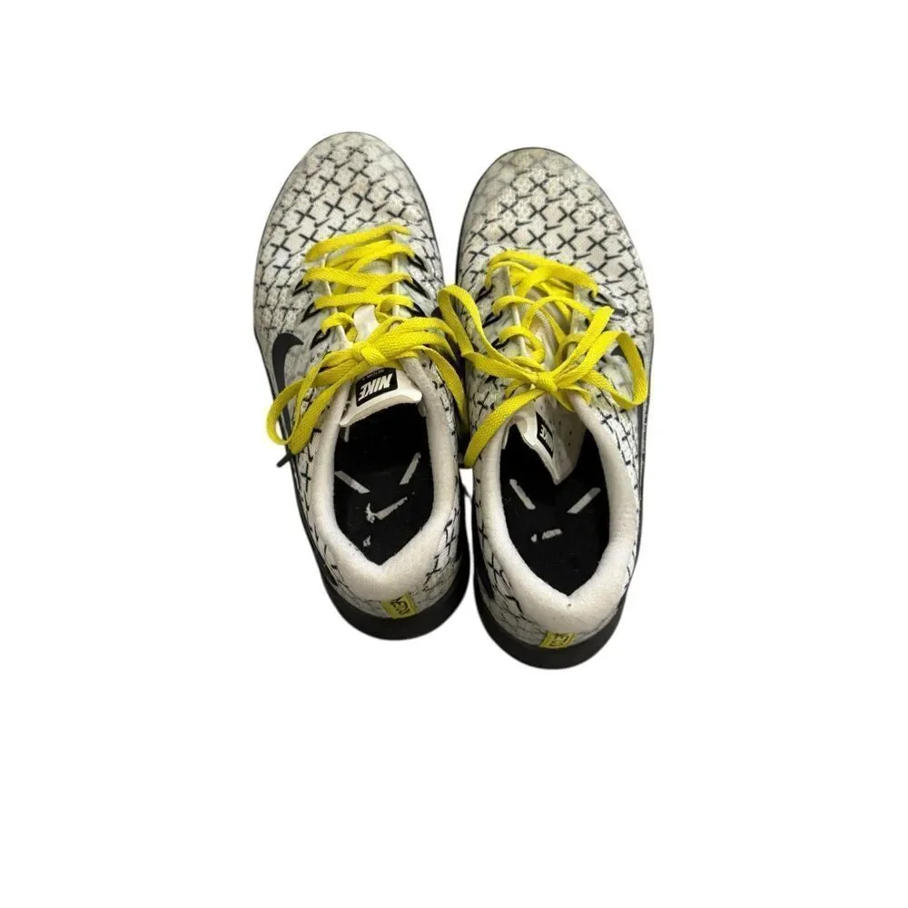 Nike Metcon Training Shoes Black Yellow Speckled Sole Women’s 7.5